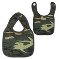 Woodland Camouflage Infant Bib